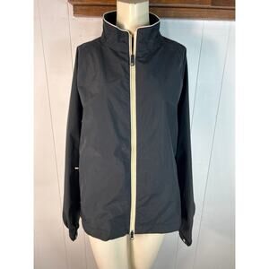 Footjoy Women's Black Golf Rain Jacket Windbreaker. Size XL